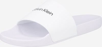 Calvin Klein Mule en noir / blanc, Vue avec produit