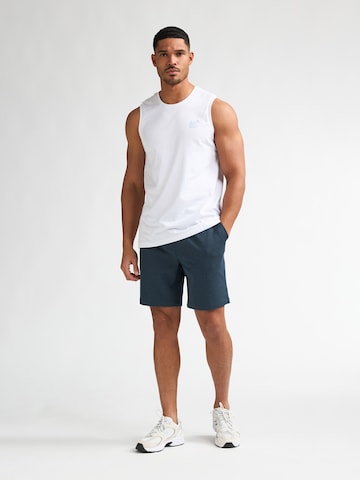 Petrol Industries regular Lærredsbukser i blå