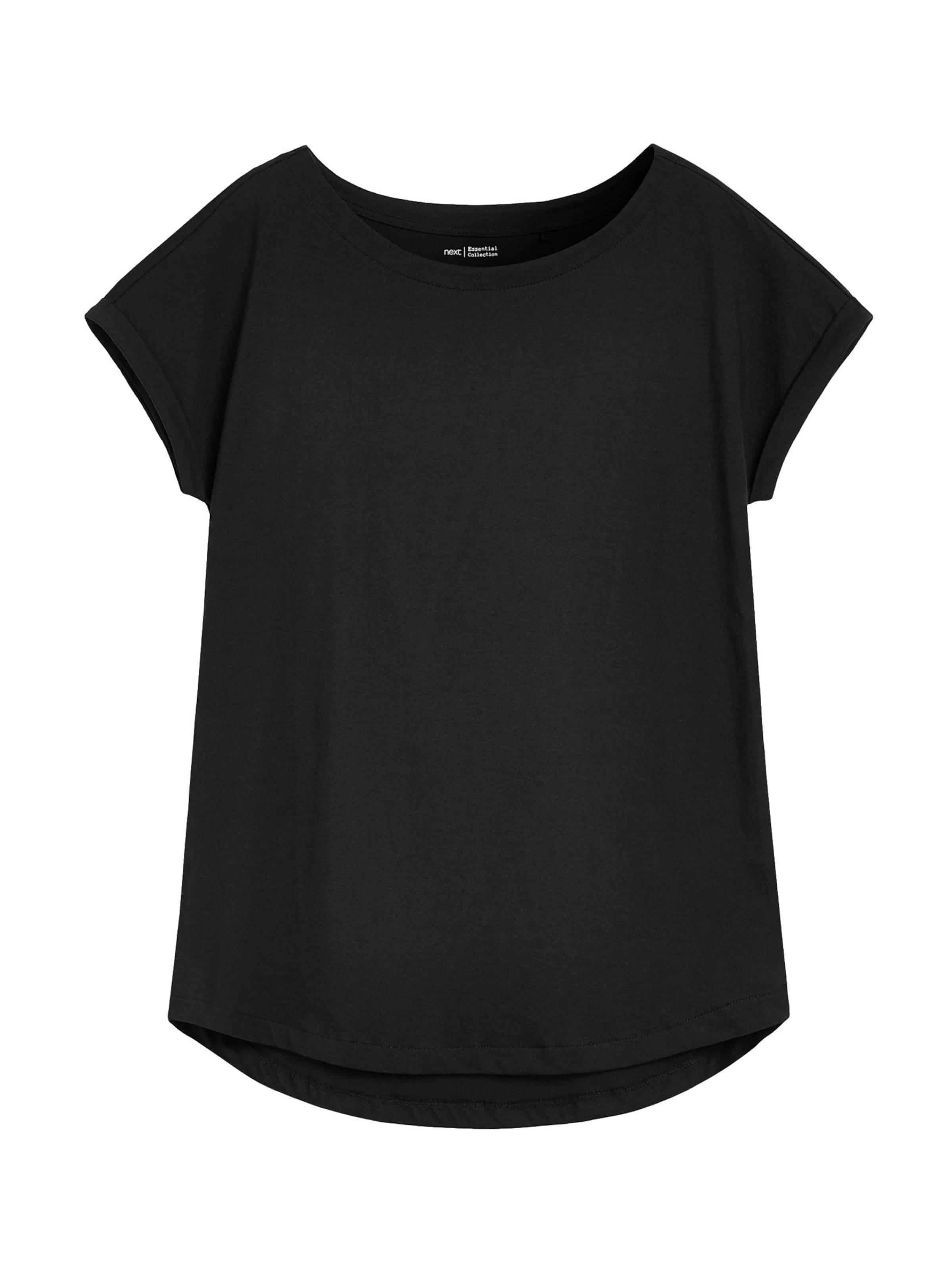 melns Next T-Krekls: no priekšpuses