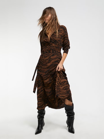 Robe-chemise Lola Casademunt en marron