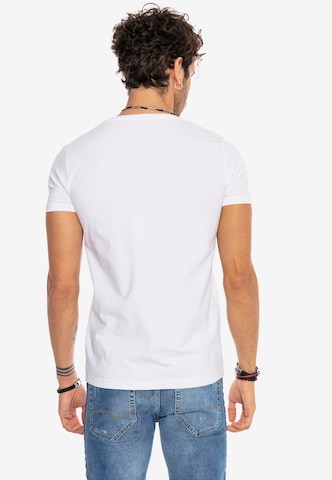 Redbridge T-Shirt 'Waco' in Weiß