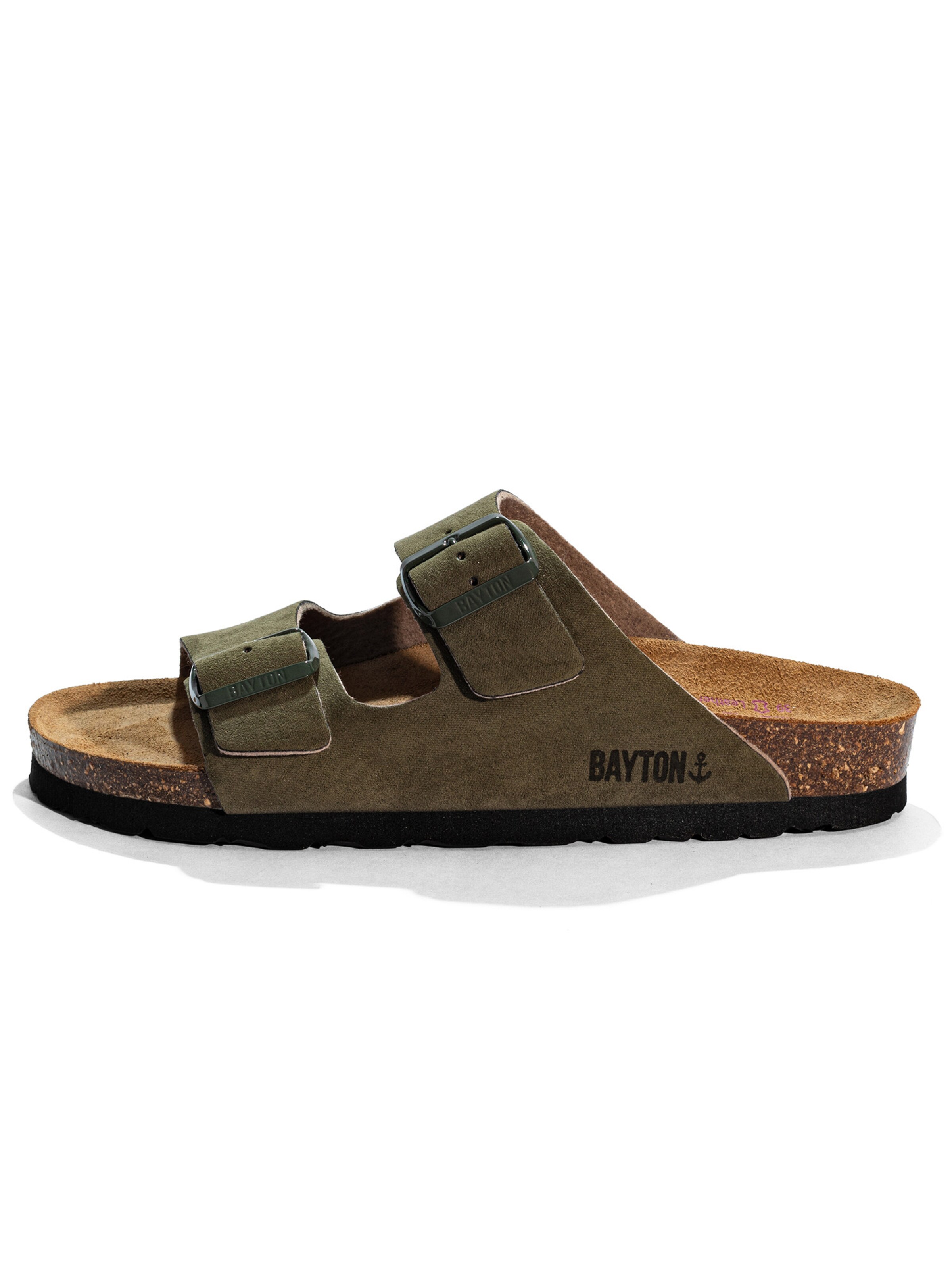 Zoccoletto 'Atlas' di Bayton in verde: frontale