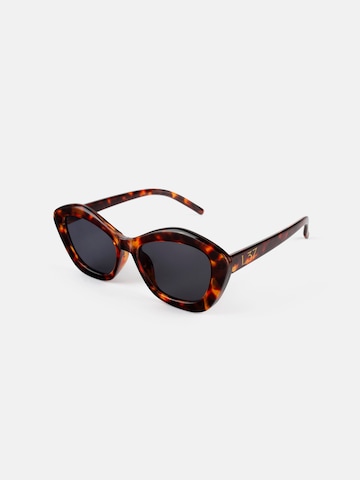 Lunettes de soleil 'OMEGA' L37 HANDMADE SHOES en marron