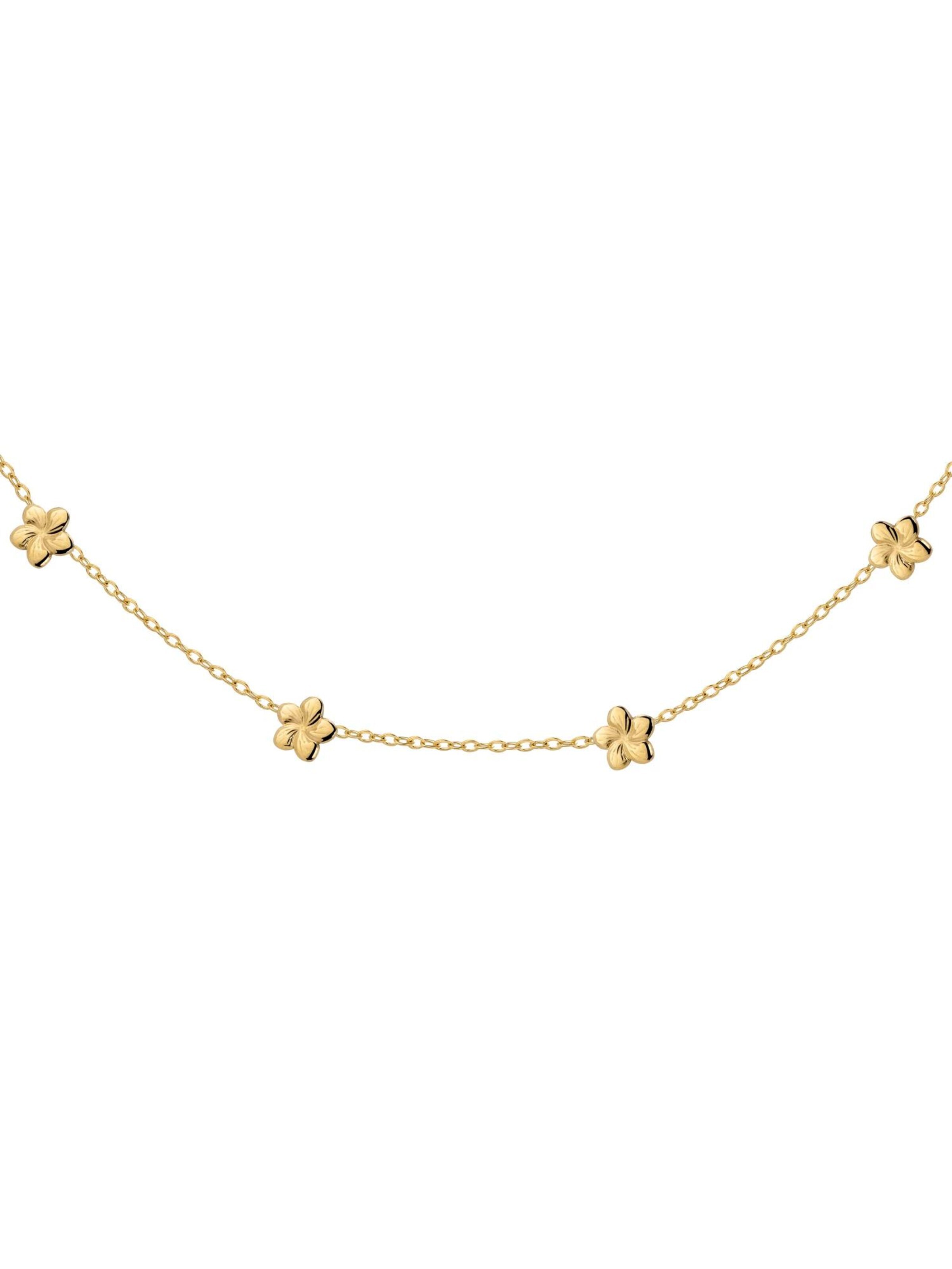 Luamaya Necklace 'Meadow Choker' in Gold: front