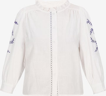 GayaBluza 'Fashion Look' - bijela boja: prednji dio