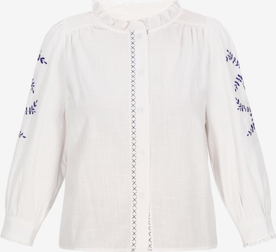 Gaya Blūze 'Fashion Look', krāsa - zils / balts, Preces skats