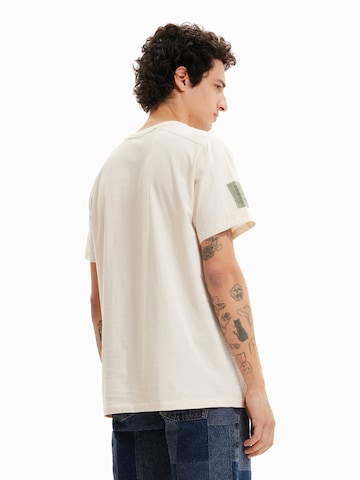 Desigual - Camiseta 'Frank' en beige
