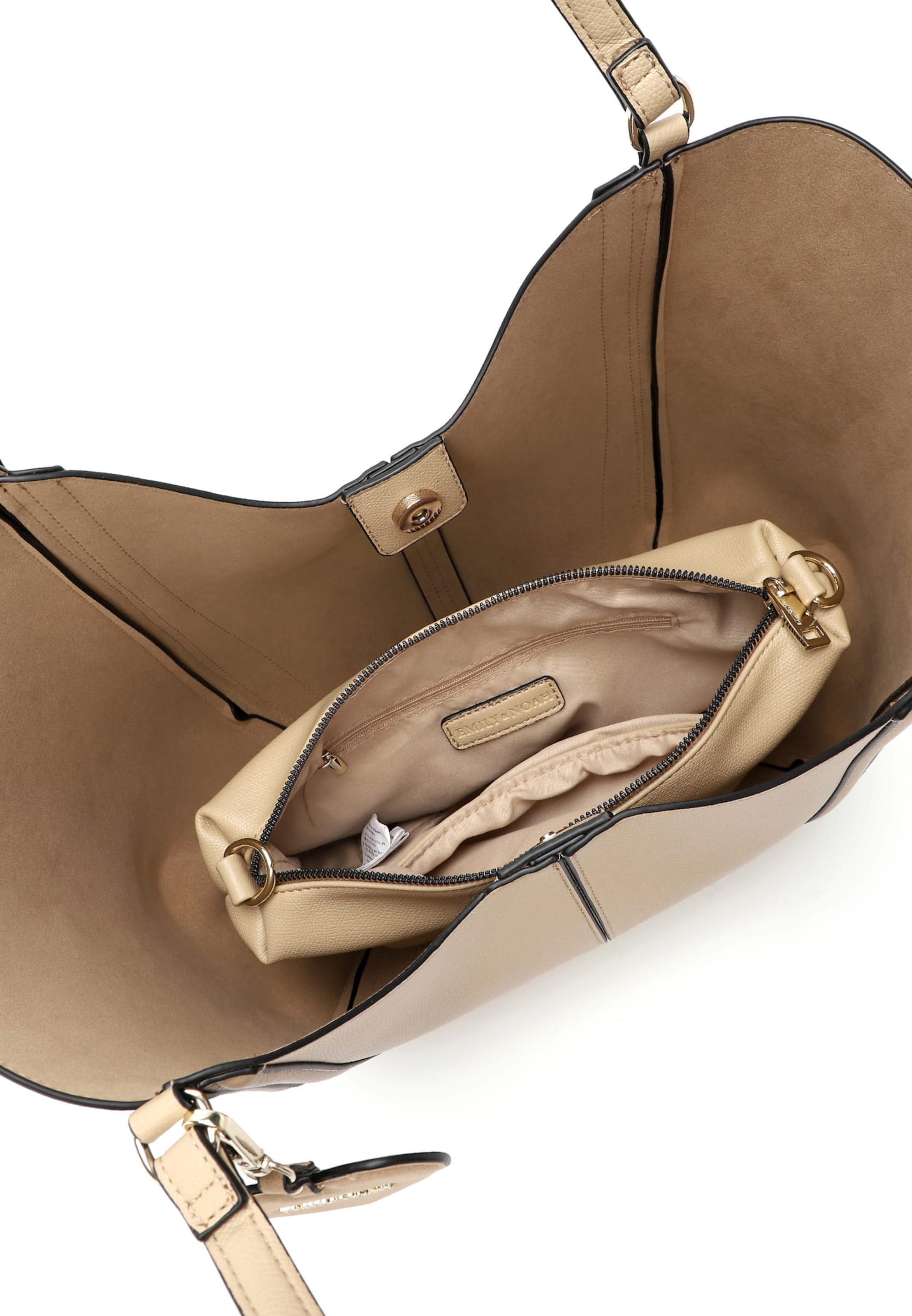 Cabas ' Levke ' Emily & Noah en beige