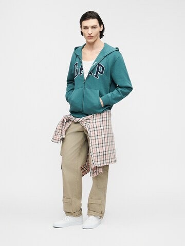 GAP Sweatvest 'HERITAGE' in Groen