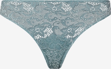 Slip ' Moments ' Hanro en bleu : devant