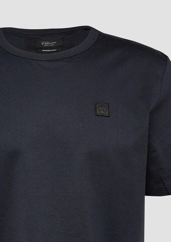 s.Oliver BLACK LABEL Shirt in Blue