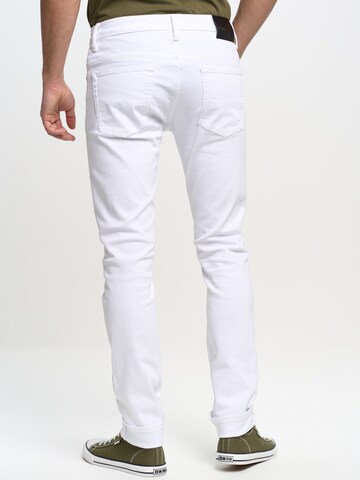 BIG STAR Slim fit Jeans 'Jeffray' in White
