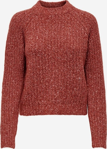 ONLY Sweter w kolorze czerwony: przód