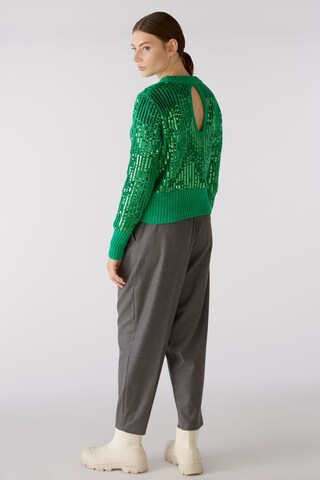 OUI Pullover in Grün