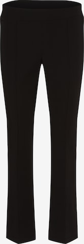 Cambio Slim fit Pleat-Front Pants 'Ranee' in Black: front