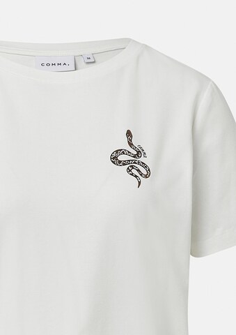 COMMA Shirt in Wit