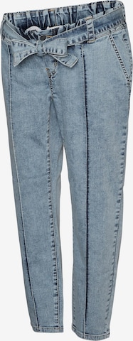 MAMALICIOUS Regular Jeans 'Cedar' in Blue: front