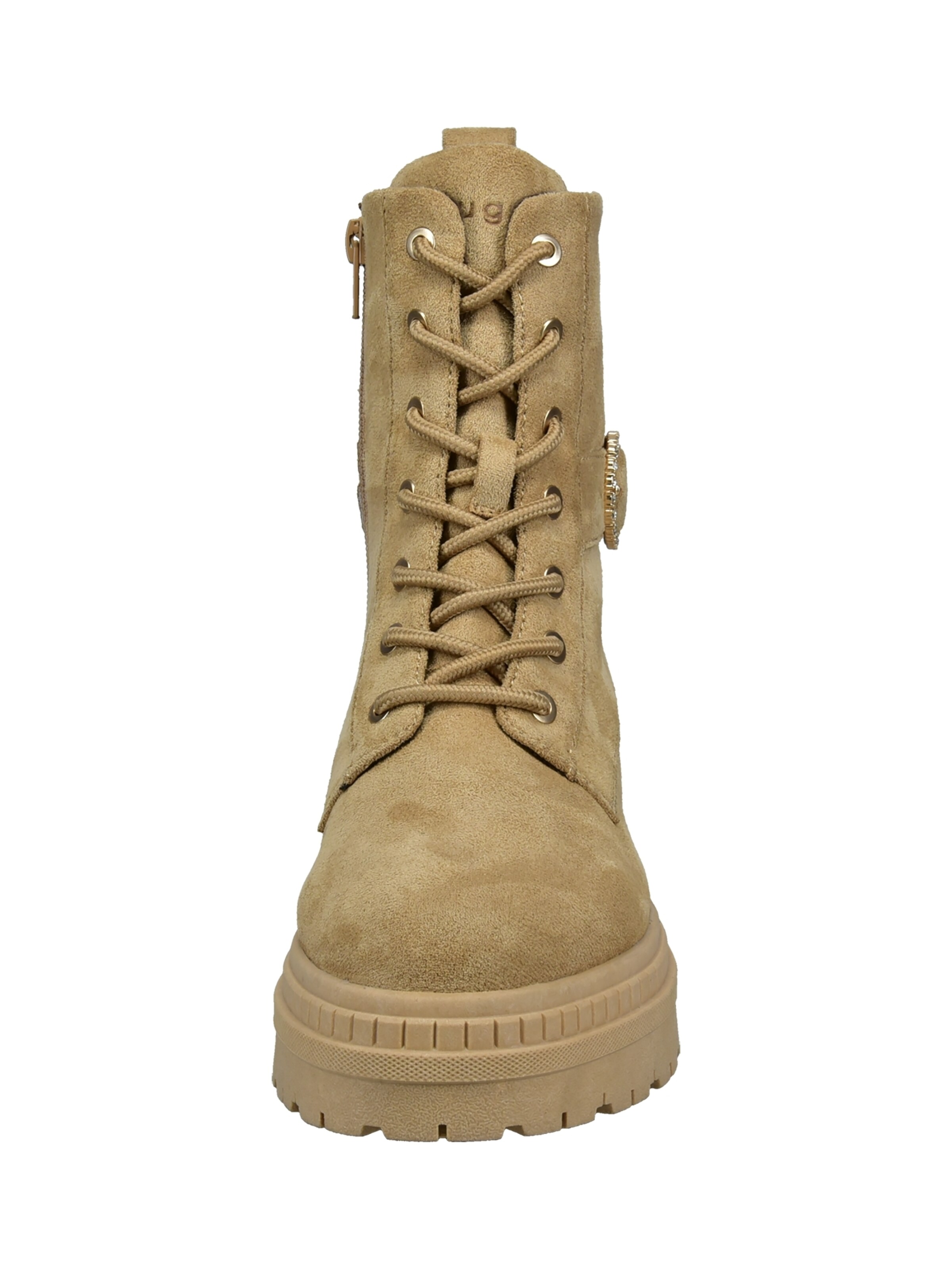 Bottines à lacets bugatti en beige