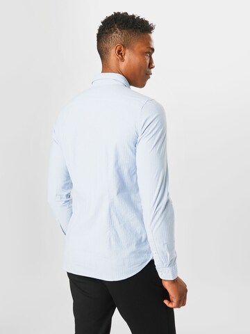 s.Oliver Slim Fit Hemd in Blau