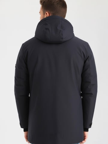 Gabbiano Winterparka 'Winter Parka Canvas Jacket' in Blau
