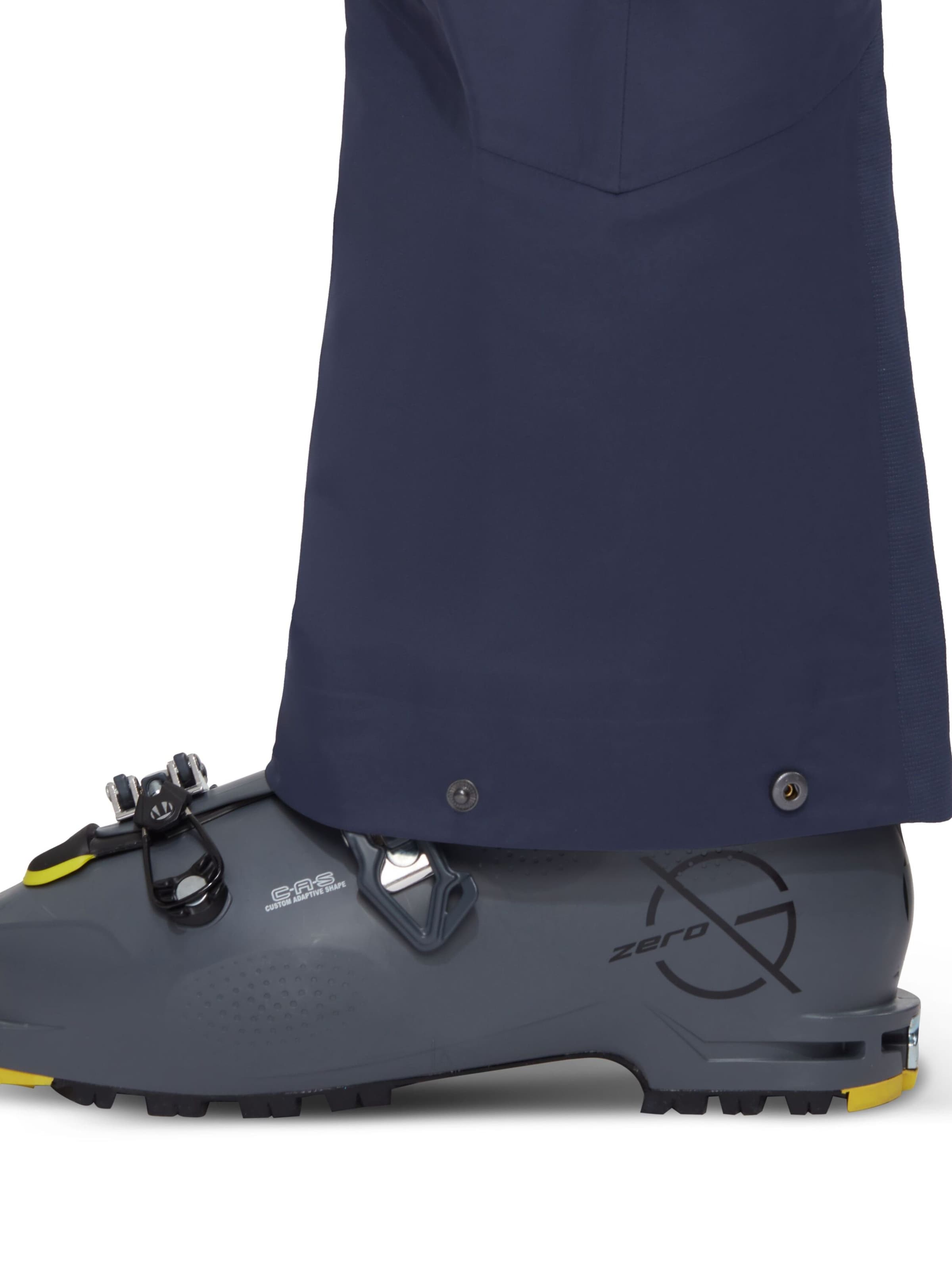 MAMMUT Regular Outdoor Pants 'Haldigrat' in Blue