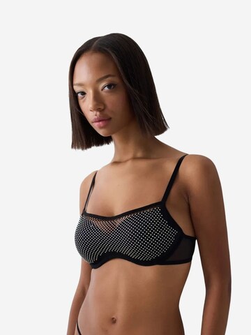 Penti Podprsenka 'BHs & Bralettes' – černá: přední strana