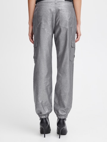 Loosefit Jeans cargo 'JOVIE' di ICHI in grigio