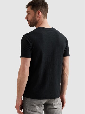 T-Shirt 'T-shirt in jersey with allover jacquard pattern' PME Legend en noir