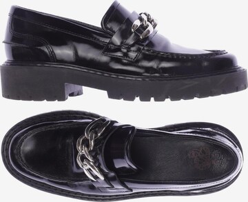 Apple of Eden Flats & Loafers in 38 in Black: front