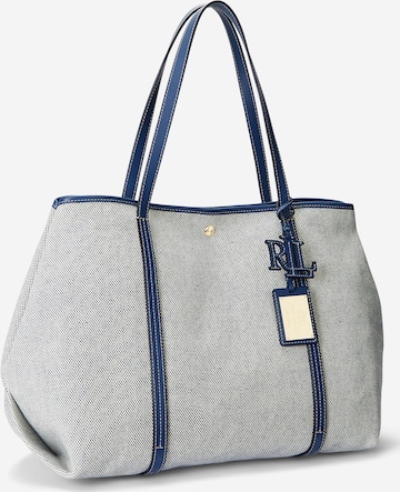 Lauren Ralph Lauren Nakupovalna torba 'EMERIE' | modra barva