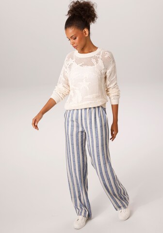 Aniston CASUAL Pullover in Beige