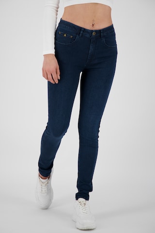 Alife and Kickin Skinny Jeans in Blauw: voorkant