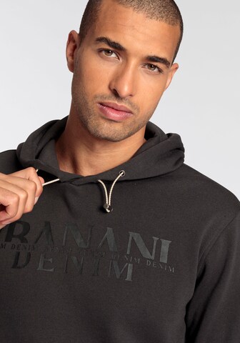 BRUNO BANANI Sweatshirt in Black