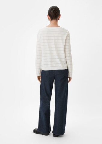 COMMA Shirt in Weiß: Rückseite