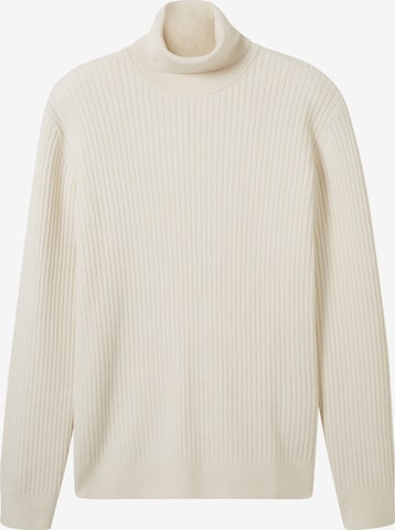 TOM TAILOR Sweater in Beige: front