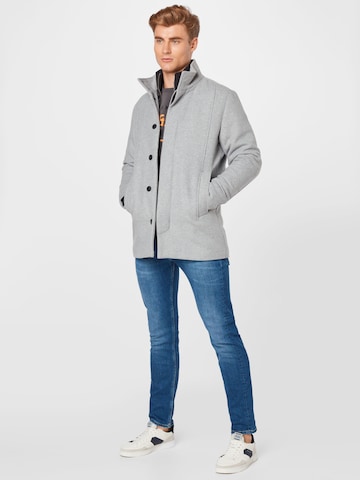 JACK & JONES Mantel 'Dunham' in Grau