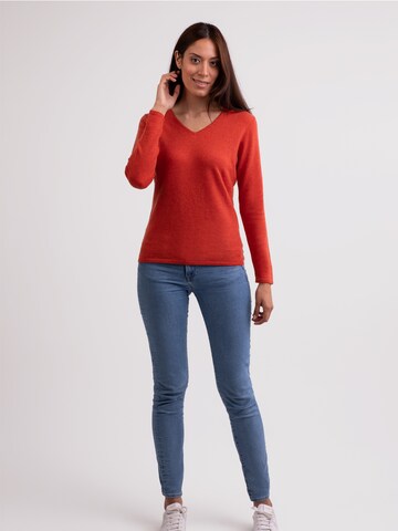 CASH-MERE.CH Sweater in Red