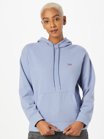 Bluză de molton 'Standard Hoodie' de la LEVI'S ® pe albastru: față