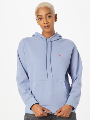 LEVI'S ® Sweatshirt 'Standard Hoodie' in Blue: front
