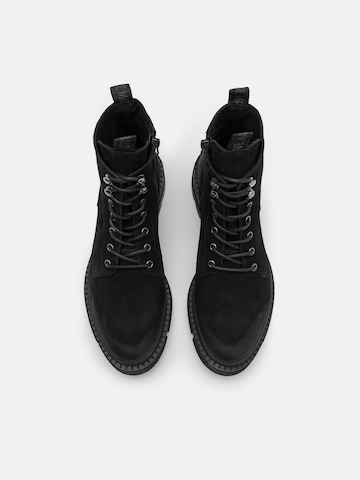 juoda STEVE MADDEN Auliniai batai su raišteliais 'Qaiza'