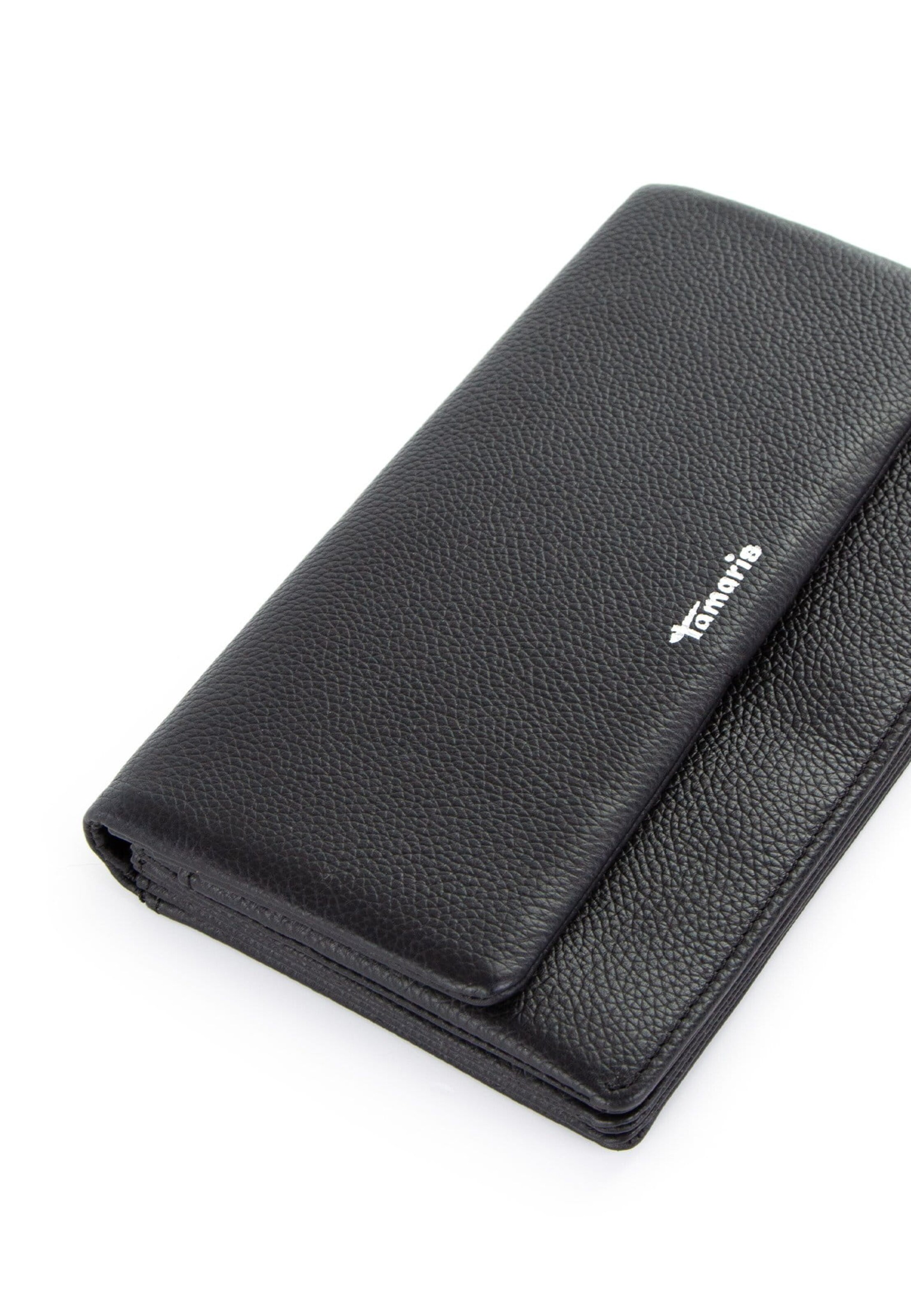 Tamaris Portemonnaie 'Amanda' in Schwarz