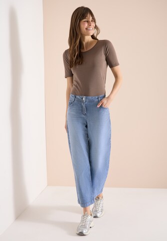 CECIL Wide leg Jeans in White: front