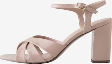 Sandales à lanières Next en rose : devant