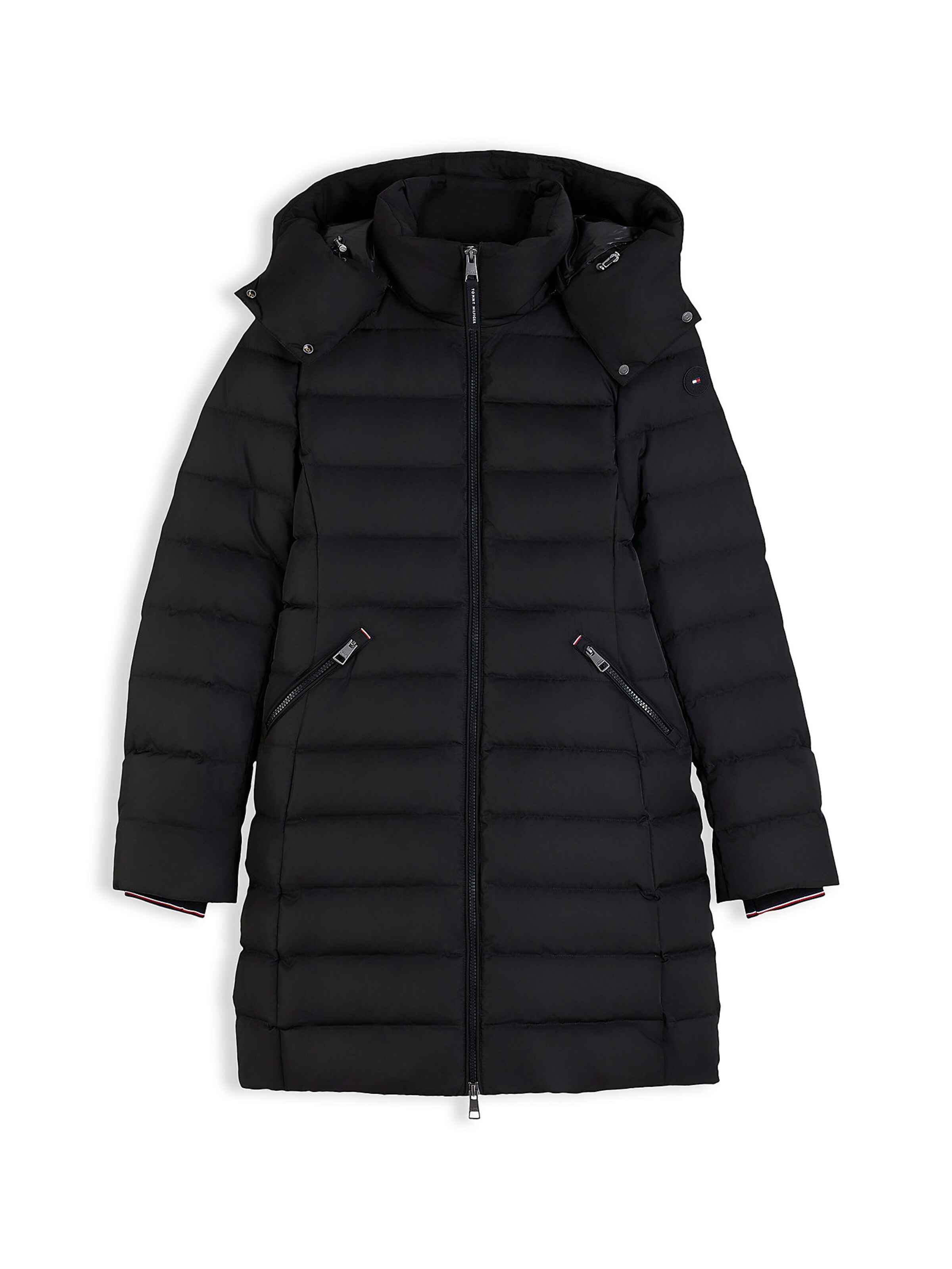 Manteau d’hiver TOMMY HILFIGER en noir : devant