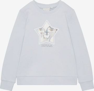 Sweat-shirt TOM TAILOR en bleu : devant