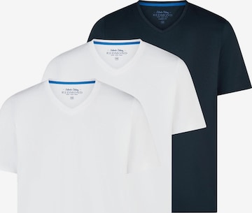 redmond Shirt 'Basic' in Blau: Vorderseite