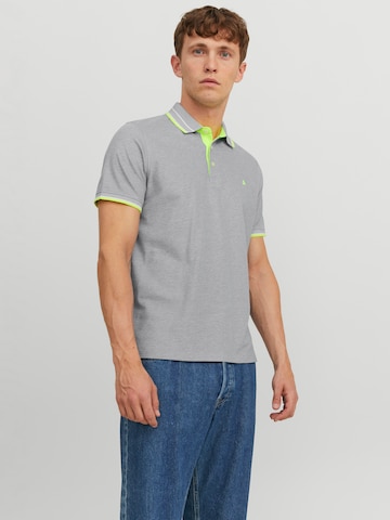 JACK & JONES Μπλουζάκι 'JJEPaulos' σε γκρι: μπροστά