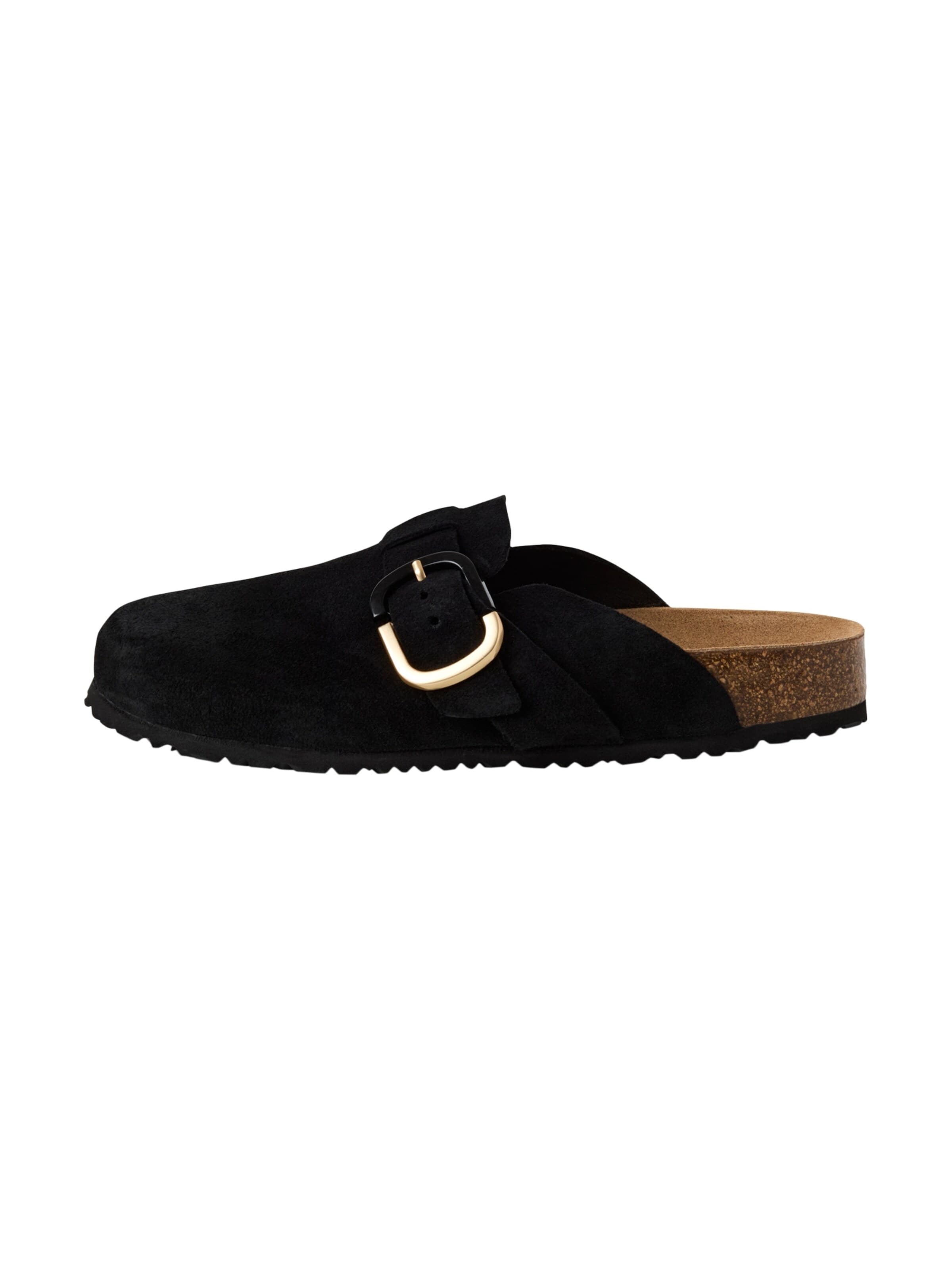 Tamaris - Zapatos abiertos 'Leder-Pantoletten' en marrón: frente