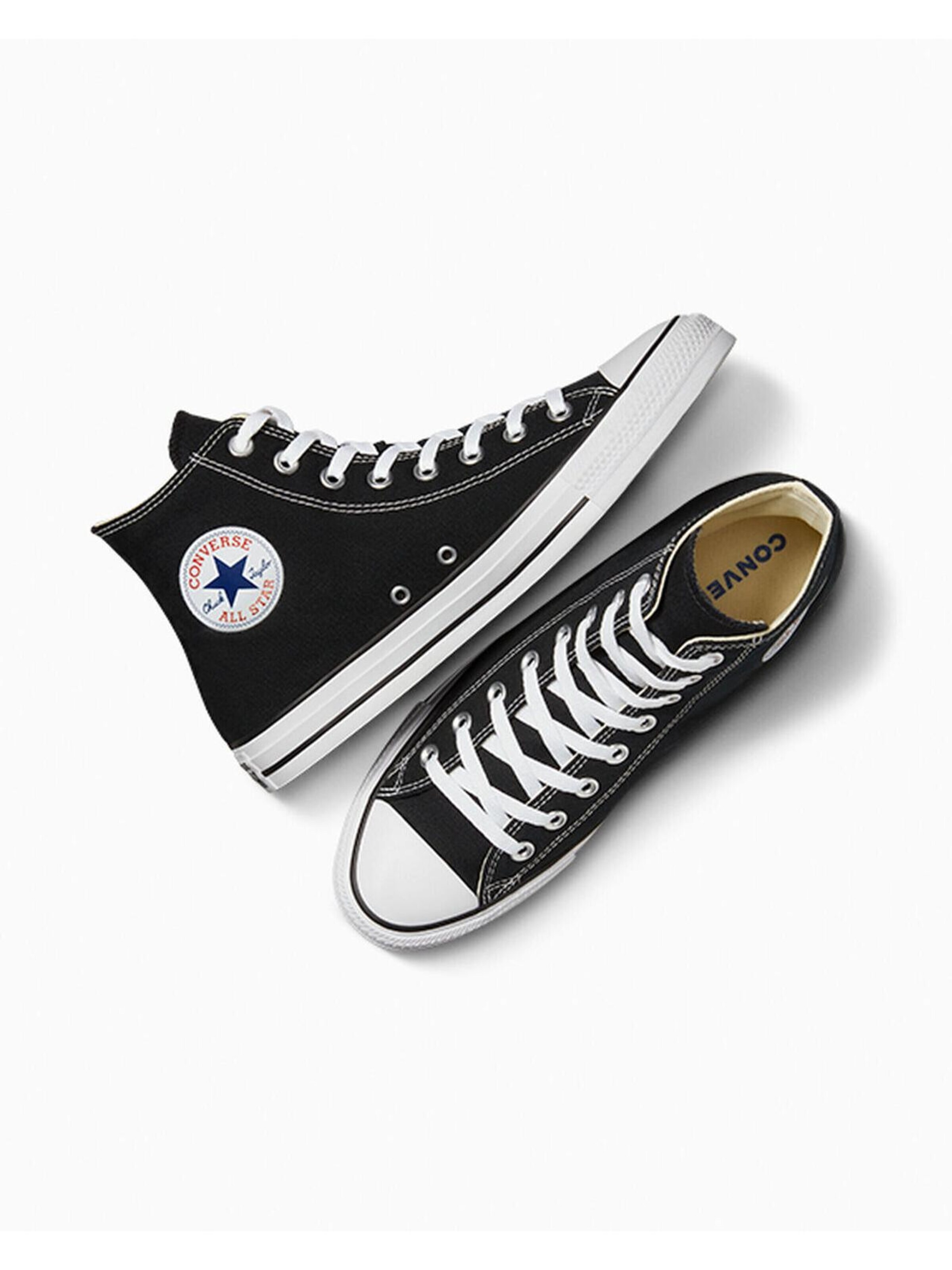 CONVERSE Sneakers laag 'Chuck Taylor All Star Hi' in Zwart