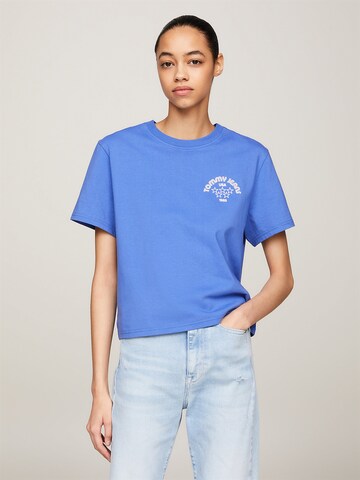 Tommy Jeans T-Shirt in Blau: Vorderseite
